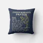 漁師の祈りの言葉 クッション (裏面)