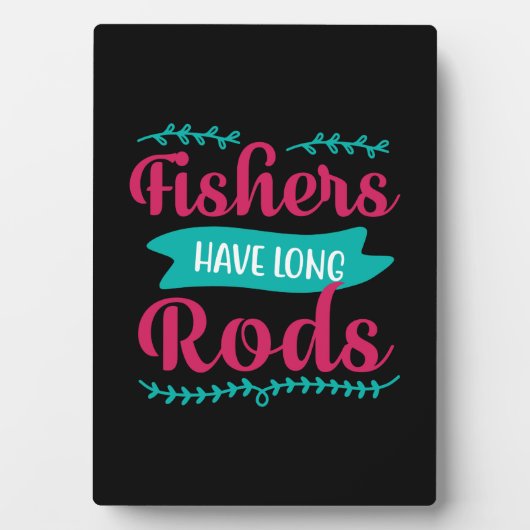 漁師の行方が長い フォトプラーク (正面)