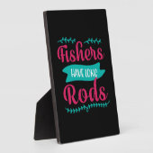 漁師の行方が長い フォトプラーク (側面)