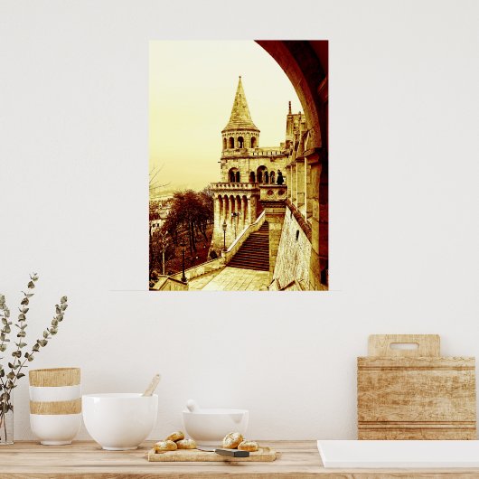 漁師の要塞 ポスター (キッチン)