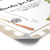 漁師の赤ちゃんシャワー – ベビー用の本 ポスター (角)