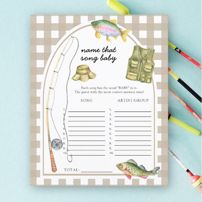 漁師の赤ちゃんシャワー – 名前はベビーソング (クリエイターアップロード済み)