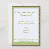 漁師の退職 招待状 (裏面)