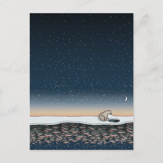 漁師の饗宴，葉書 ポストカード (正面)