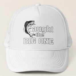 漁師は大きい1つをつかまえました キャップ