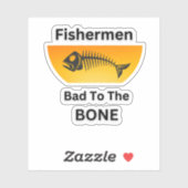 漁師は骨に悪い。Outdoorsmen、スポーツマン シール (シート)