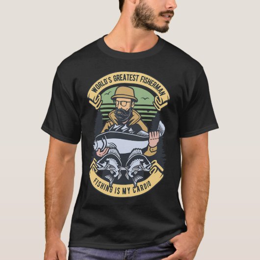 漁師への最高の贈り物 メンズ Tシャツ (正面)