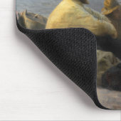 漁師アットスケーゲンビーチバイペデルセヴェリンクローヤー マウスパッド (コーナー)