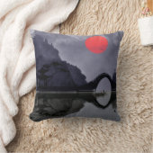 漁師アメリカの毛上枕 クッション (ブランケット)