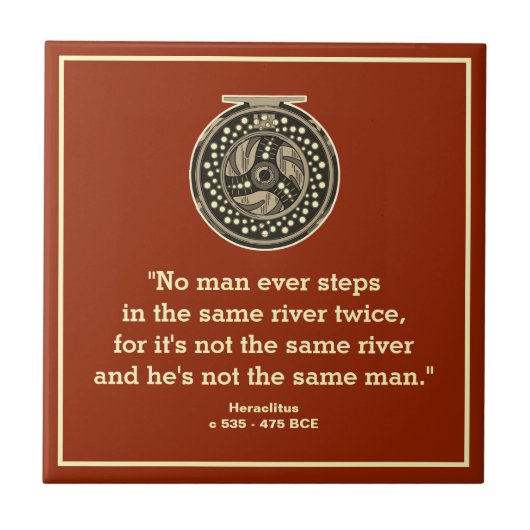 漁師アングラー用フライ釣りリール タイル (正面)