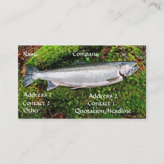 漁師ガイドの名刺 名刺 (正面)