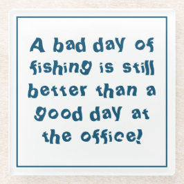 漁師ギフト(魚釣り見積り) ガラスコースター