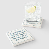 漁師ギフト(魚釣り見積り) ストーンコースター (横)