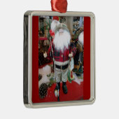 「漁師サンタ」のクリスマス装飾品 メタルオーナメント (右)