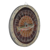 漁師モノグラムの釣りマス釣りダーツボア ダーツボード (正面左)