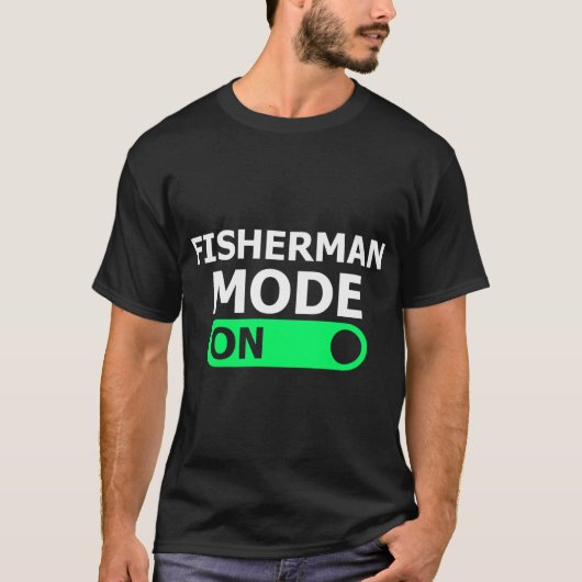漁師モード オン Tシャツ (正面)