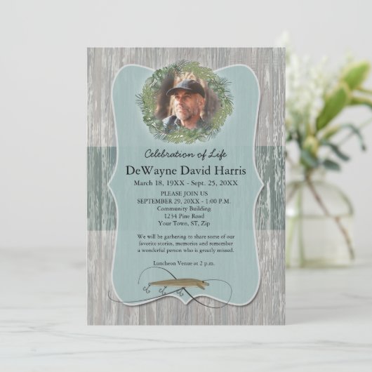 漁師悔やみや弔慰写真発表招待状 (スタンド正面)