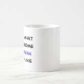 漁師素晴らし。 コーヒーマグカップ (中央)