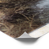 漁師魚釣りアットコモンウェルスクリーク ポスター (角)