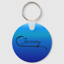 漁師魚釣りフックキーチェーン