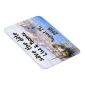 漁師魚釣りボート救イタリデート磁石 マグネット (右側)