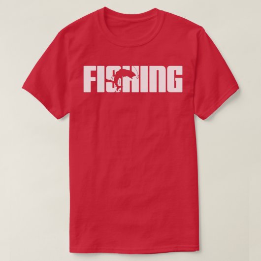 漁師魚釣り Tシャツ (デザイン正面)
