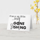 ***漁師***お前の誕生日で一日魚!!!! カード (黄色い花)