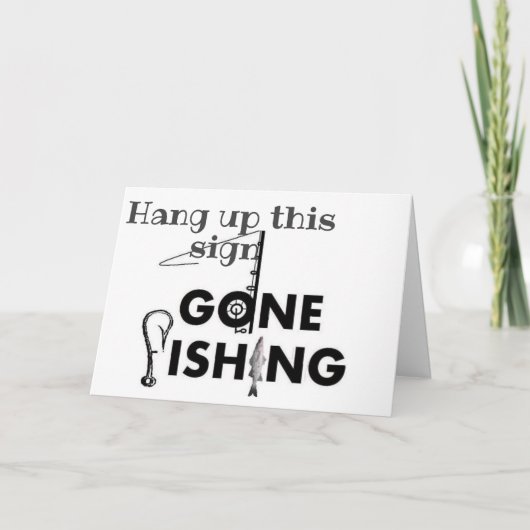 ***漁師***お前の誕生日で一日魚!!!! カード (正面)