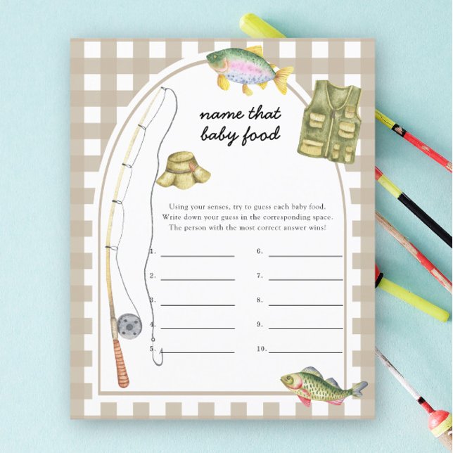 漁師 – そのベビーフードシャワーゲームの名前 (クリエイターアップロード済み)
