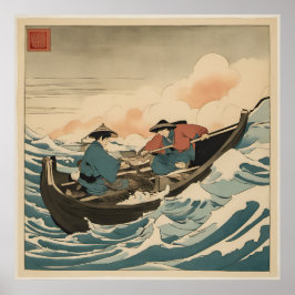 漁師 – アートプリント ポスター