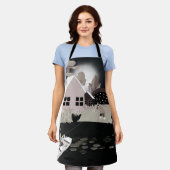 漁師 エプロン (着用した状態)