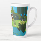 漁師 カフェラテマグ (右)