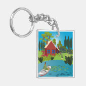 漁師 キーホルダー (正面左)