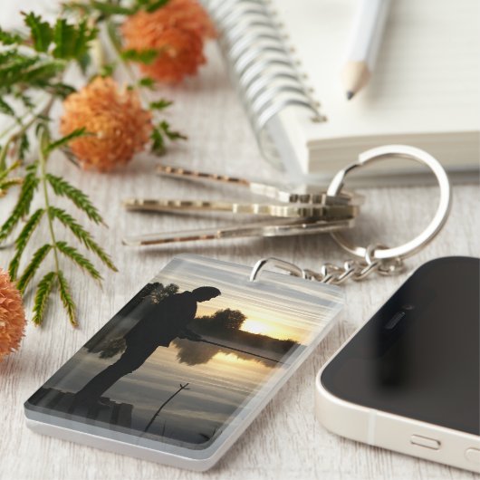 漁師 キーホルダー (正面右)