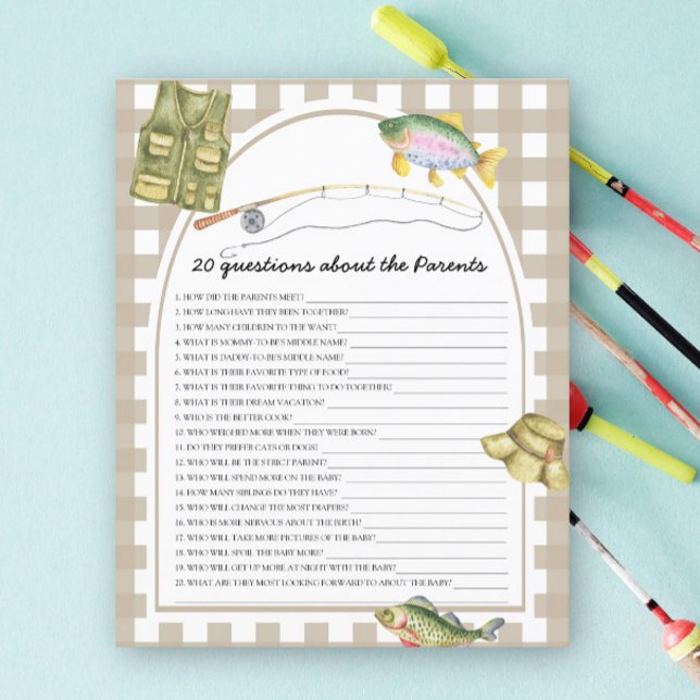 漁師 – ゲーム – 20親についての質問 (クリエイターアップロード済み)