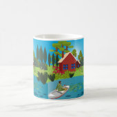 漁師 コーヒーマグカップ (中央)