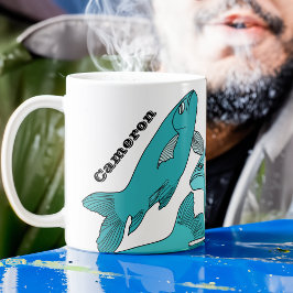 漁師 コーヒーマグカップ