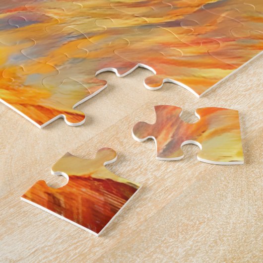 漁師 ジグソーパズル (側面)