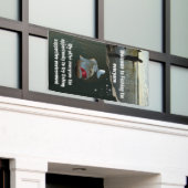 漁師。ハッピー魚釣り 横断幕 (ビルの外側)