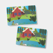 漁師 バッジ (正面＆裏面)