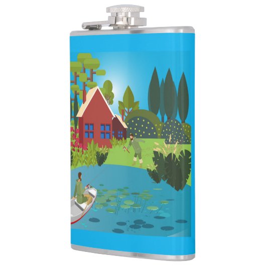 漁師 フラスク (左)