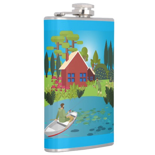 漁師 フラスク (右)