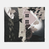 漁師 フリースブランケット (正面(横))