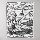 漁師 ポスター (正面)