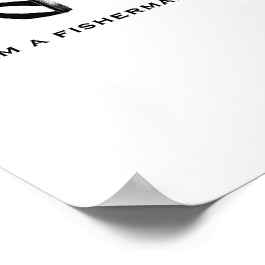 漁師 ポスター (角)