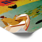 漁師 ポスター (角)