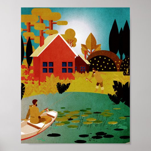 漁師 ポスター (正面)