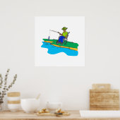 漁師 ポスター (キッチン)