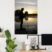 漁師 ポスター (ホームオフィス)