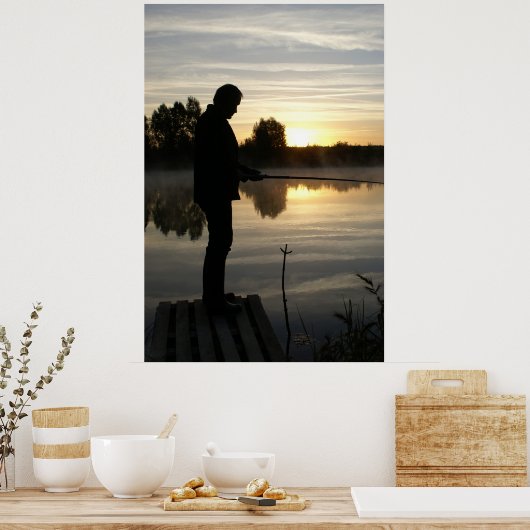 漁師 ポスター (キッチン)